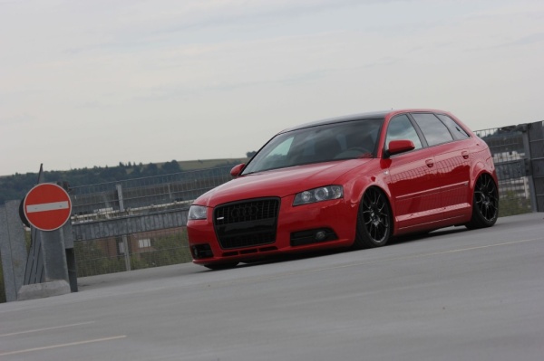 Audi A3 in Schwarz-Rot: Was hier nicht rot ist, ist schwarz! (Bild 1)