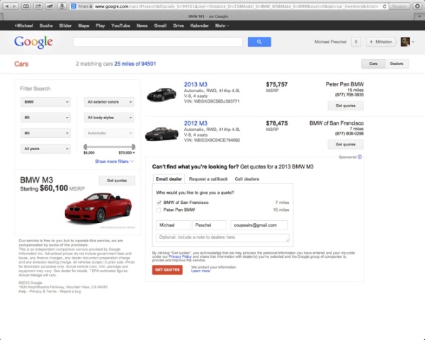 Google startet neue Online-Automobilbörse:  (Bild 8)