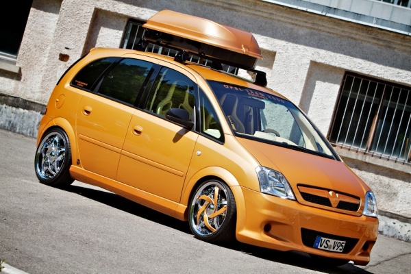 Opel Meriva Tuning: Das Familien-Showcar: Familienauto goes Showcar (Bild 1)