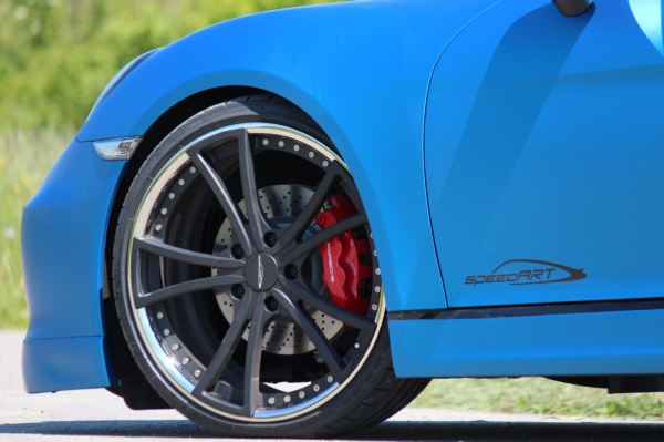 SpeedArt Automobildesign: Tuning-Programm für den neuen Porsche Cayman: SpeedArt SP81-CR – LM-Räder in 20 oder 21 Zoll (Bild 8)
