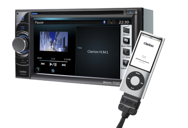 Multimedia-Steuergerät Clarion NX501EAV im Doppel-DIN Format: Multimedia-Steuergerät Clarion NX501EAV im Doppel-DIN Format (Bild 3)