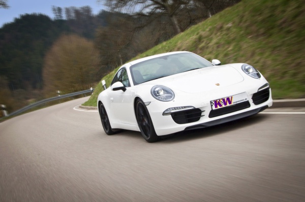 KW Kunden können bis Oktober dreifach profitieren: Porsche 911 mit einem KW Clubsport Gewindefahrwerk (Bild 12)