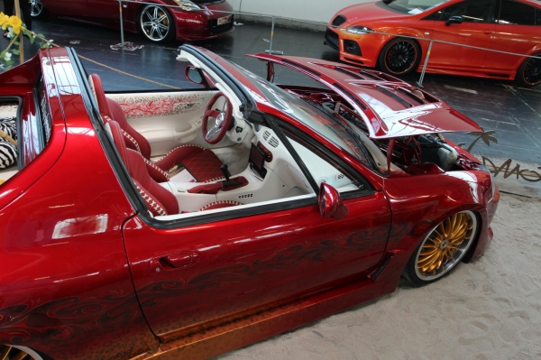Honda CRX del Sol Tuning - Roter Targa mit tierischem Instinkt: Bis vor kurzem wurde das Showcar noch im Alltag bewegt.  (Bild 56)