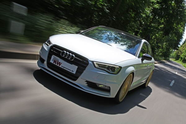 KW Gewindefahrwerke für die neue Audi A3 Stufenhecklimousine:  (Bild 12)